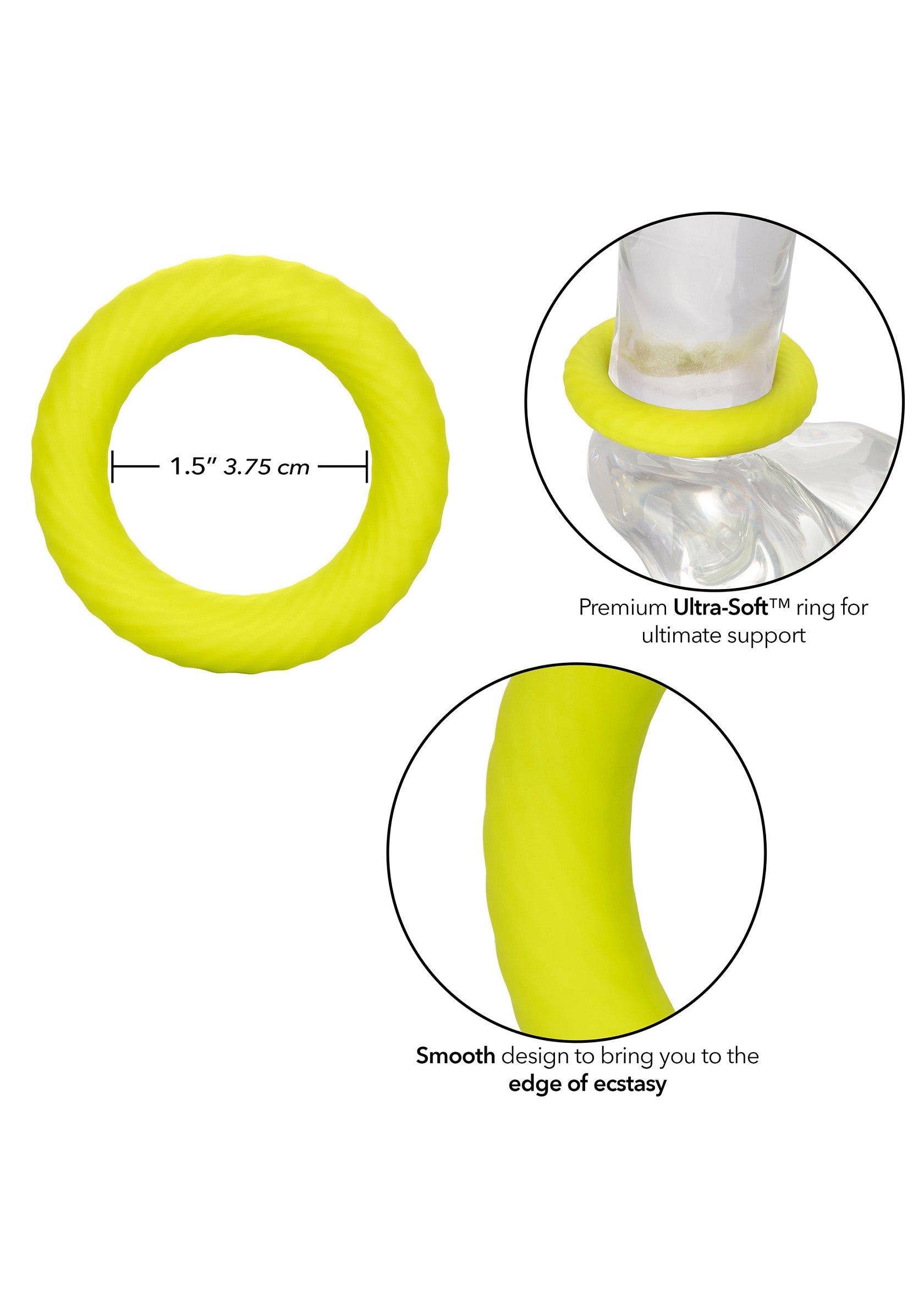 14164 calexotics link up link up ultra soft edge