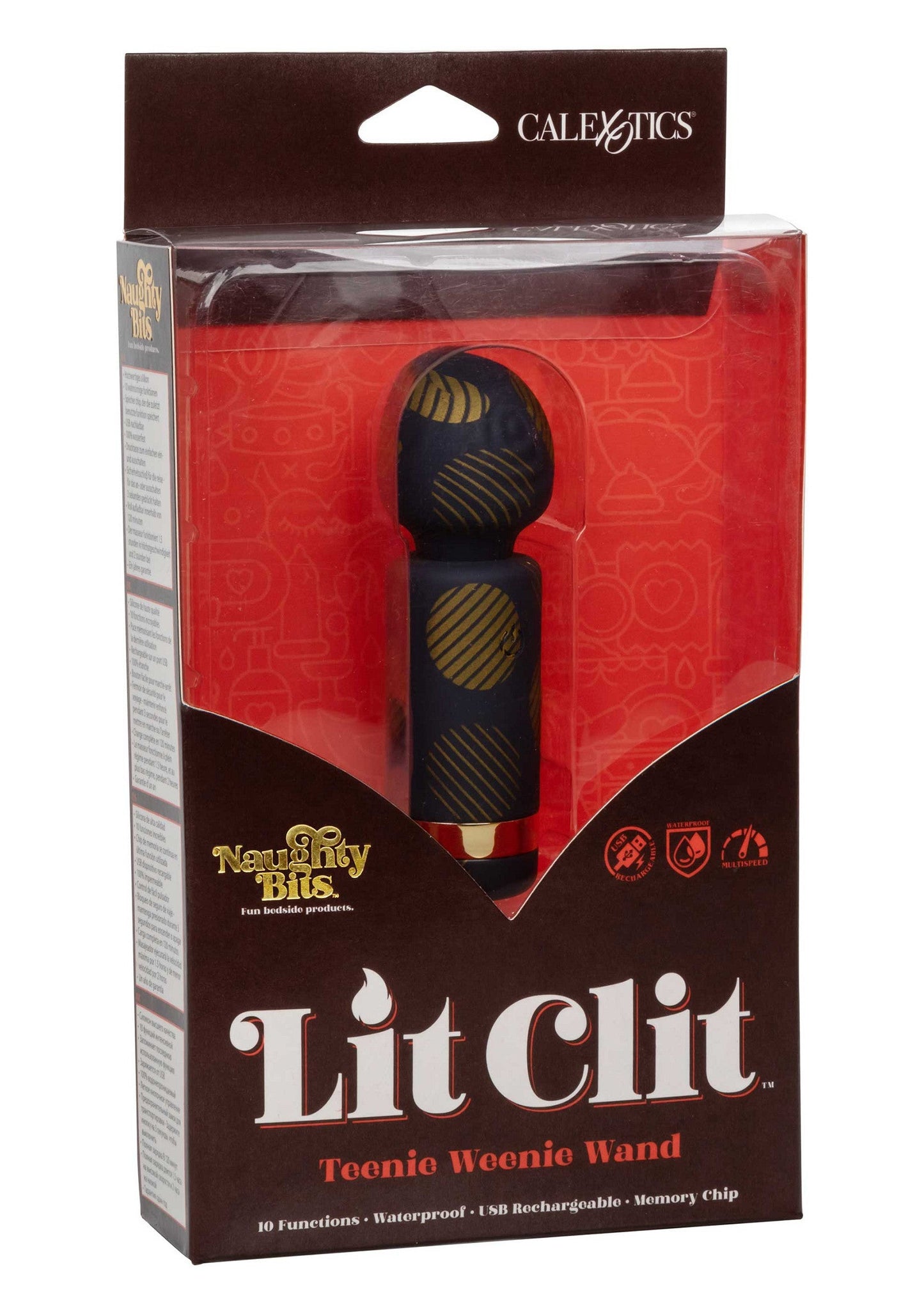 14177 calexotics naughty bits lit clit teeny weenie wand