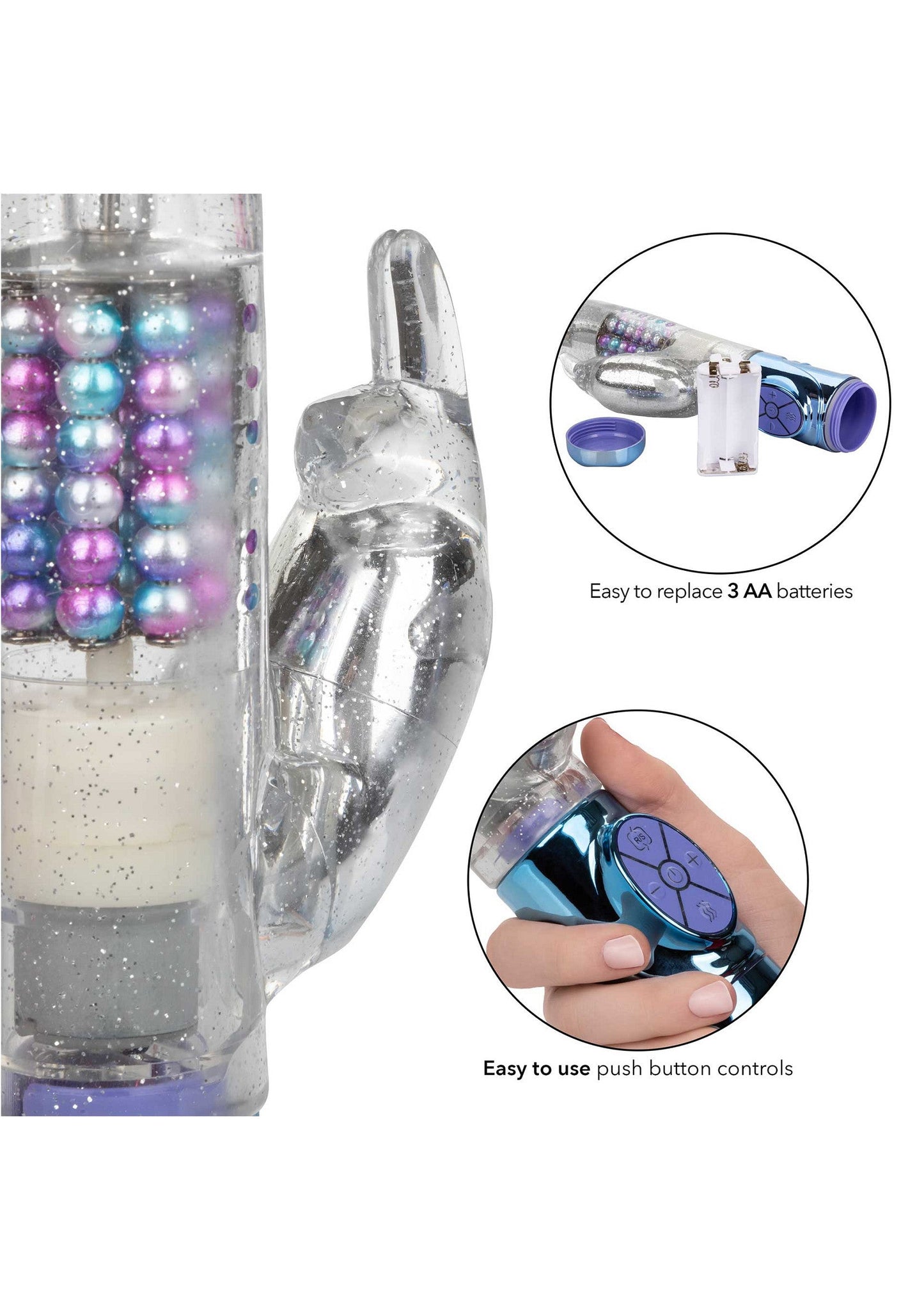 14184 calexotics naughty bits party in my pants vibrator