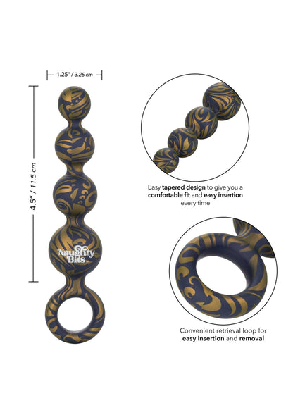 14186 calexotics naughty bits butt balls booty beads