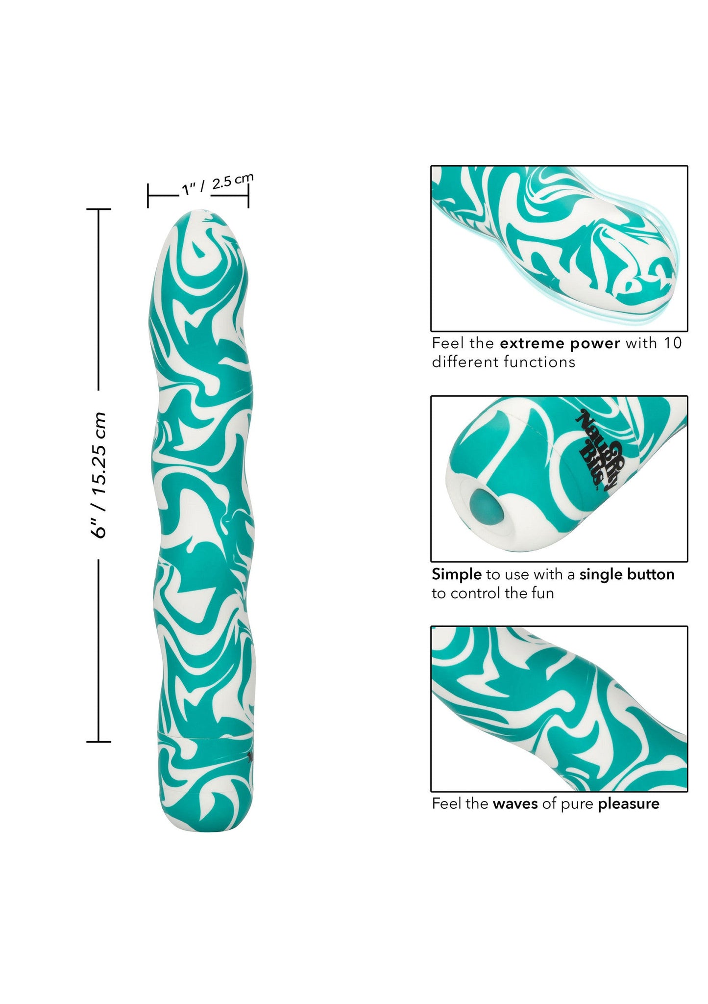 14194 calexotics naughty bits squiggle dick personal