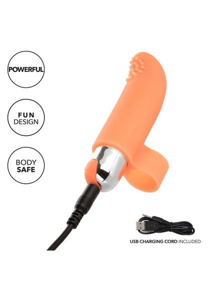 14210 calexotics intimate play rechargeable finger tickler