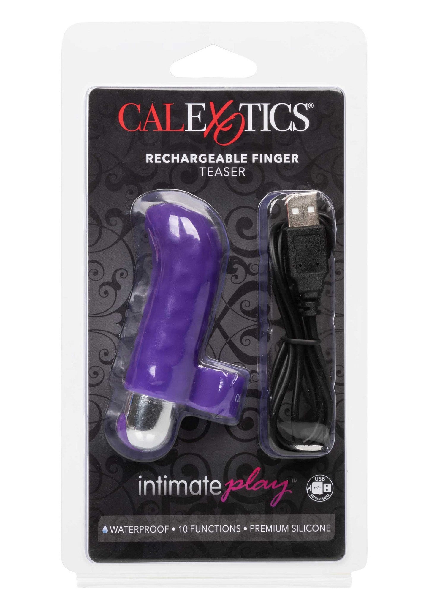 14211 calexotics intimate play rechargeable finger teaser