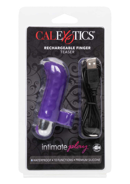14211 calexotics intimate play rechargeable finger teaser