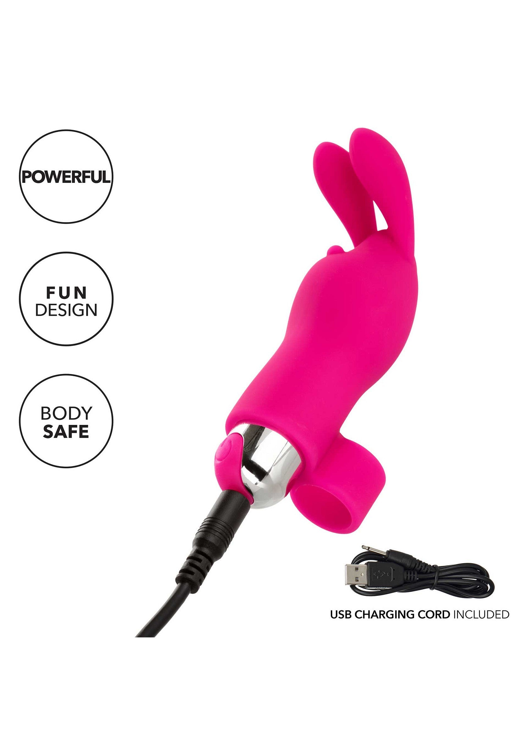 14212 calexotics intimate play rechargeable finger bunny