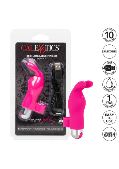 14212 calexotics intimate play rechargeable finger bunny
