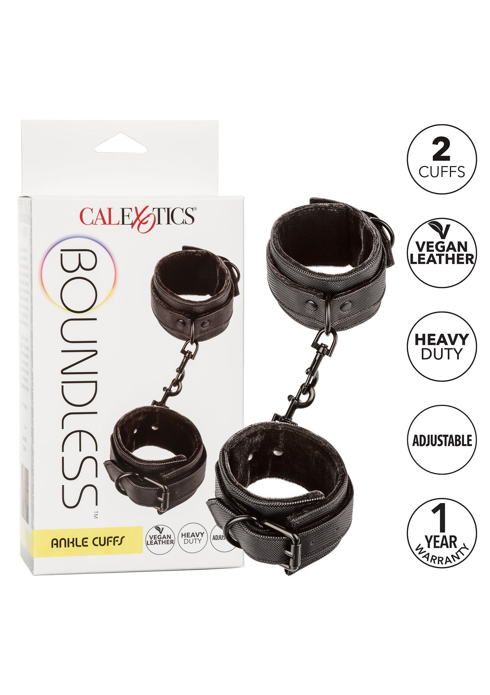 14243 calexotics boundless boundless ankle cuffs