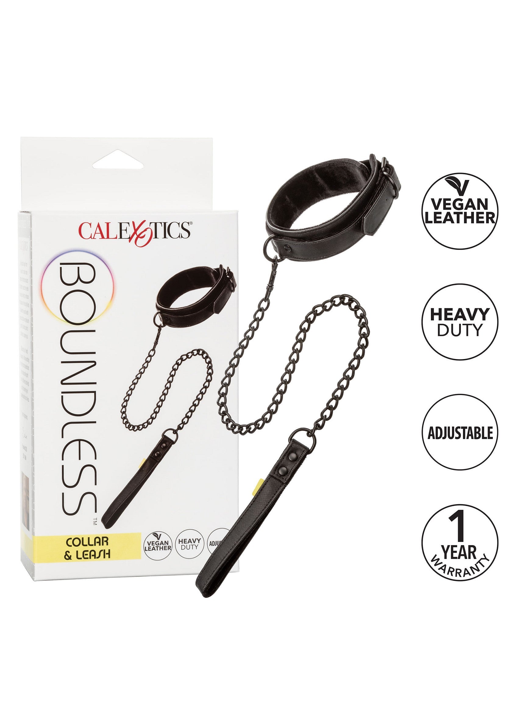 14244 calexotics boundless boundless collar leash