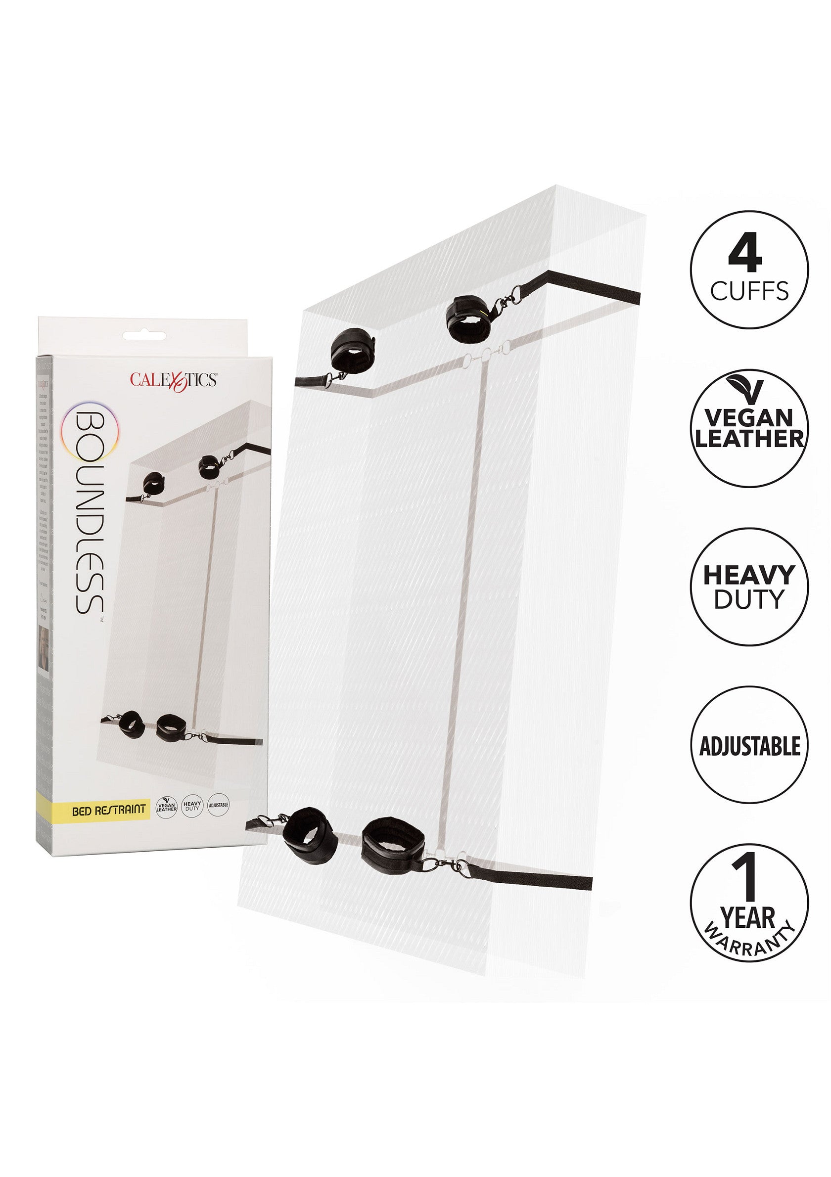 14246 calexotics boundless boundless bed restraint