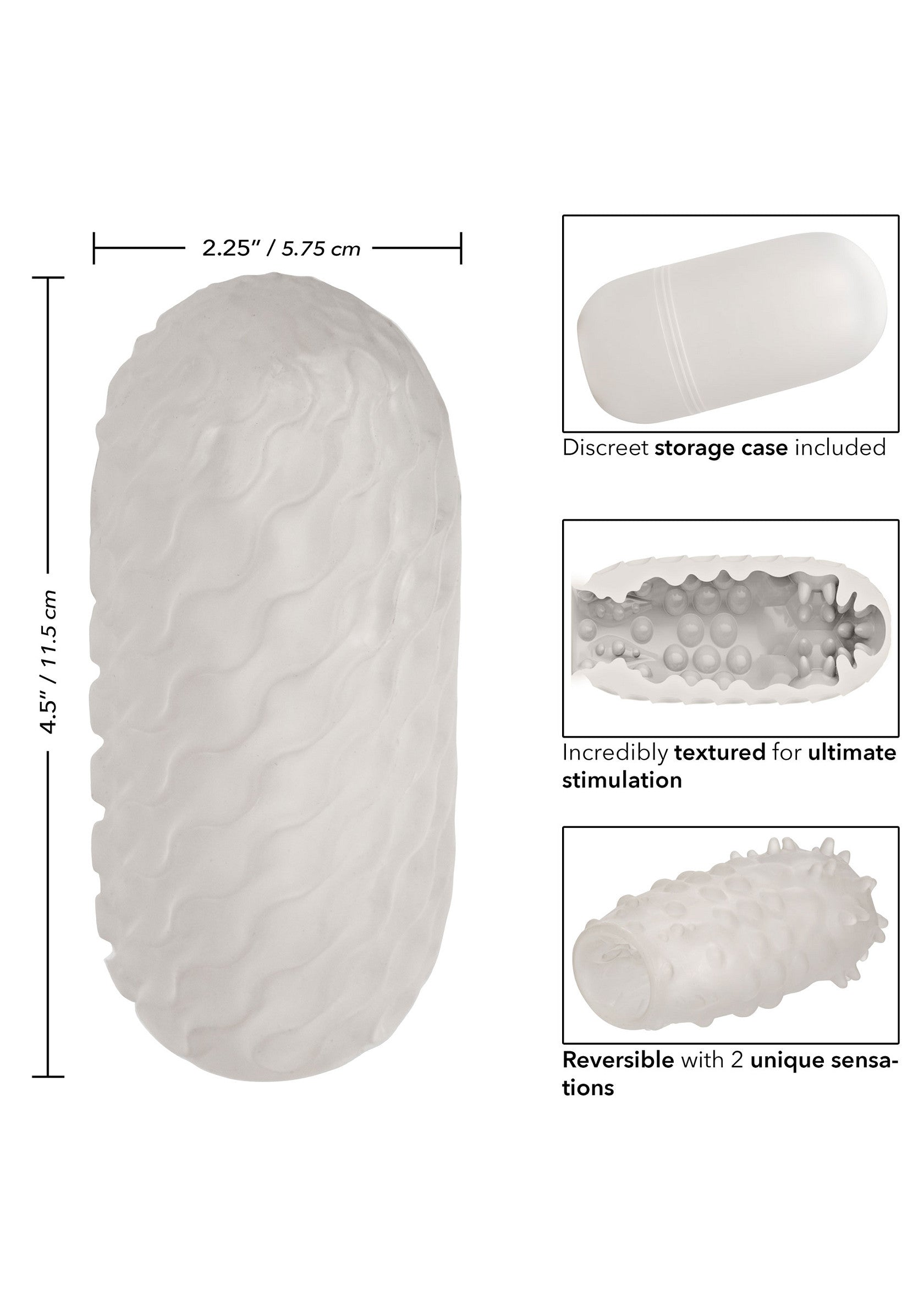 14251 calexotics boundless boundless nubby stroker