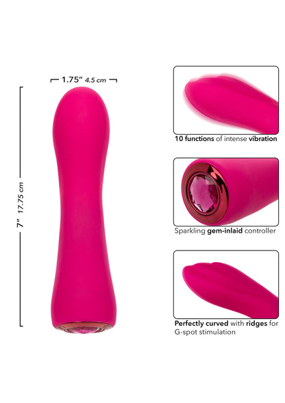 14327 calexotics gem vibe gem vibrator curve