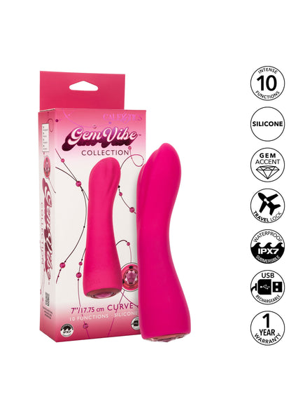 14327 calexotics gem vibe gem vibrator curve