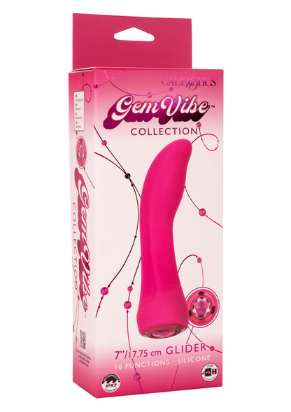 14328 calexotics gem vibe gem vibrator glider