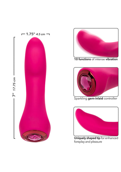 14328 calexotics gem vibe gem vibrator glider