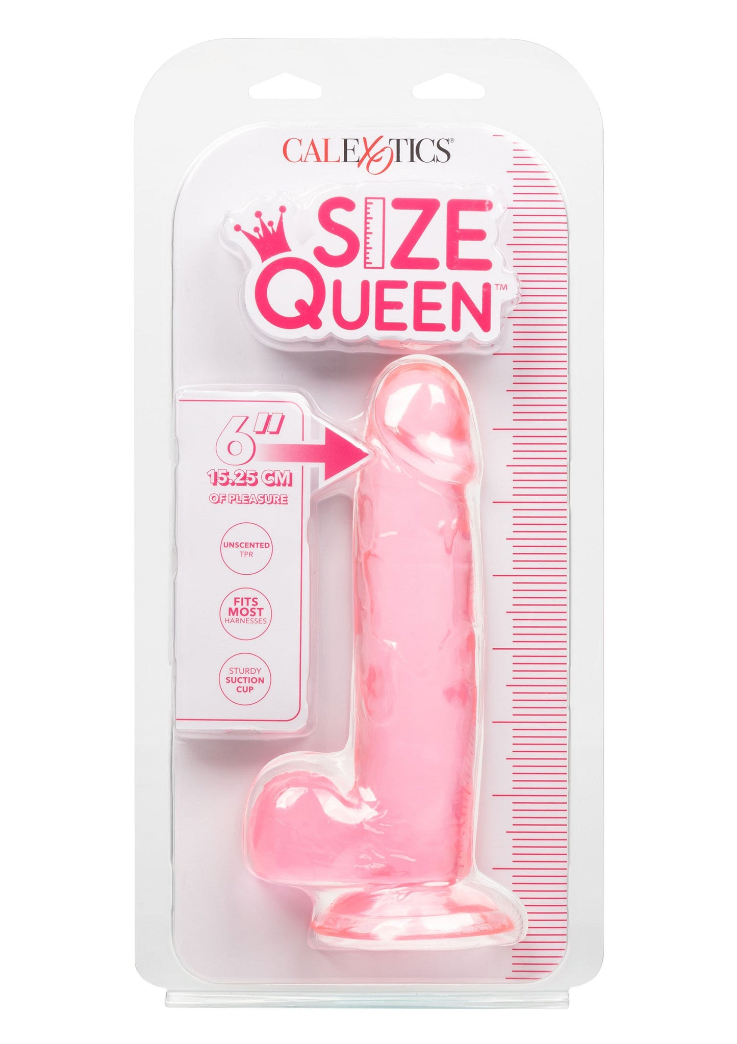 14511 calexotics size queen queen size dong 6 inch