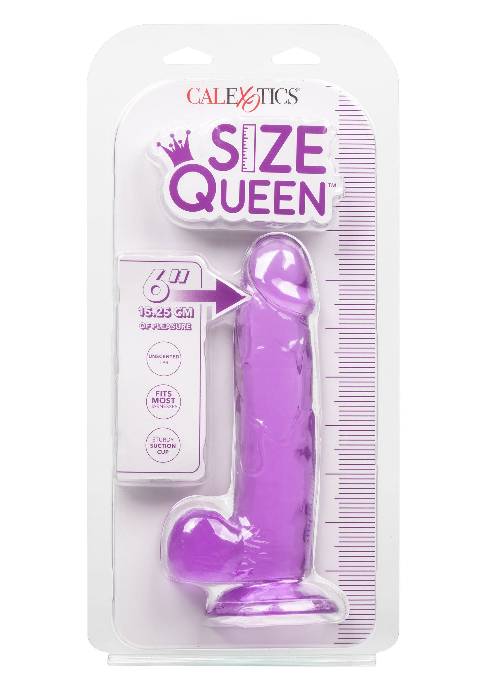 14511 calexotics size queen queen size dong 6 inch