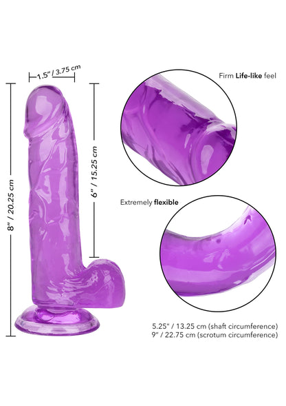 14511 calexotics size queen queen size dong 6 inch