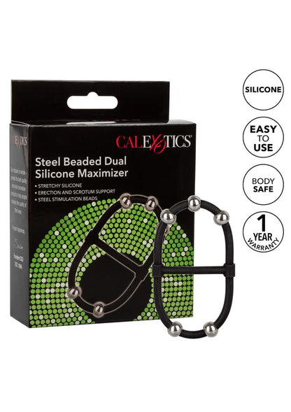 14551 calexotics rings beaded dual silicone maximizer