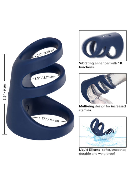 14600 calexotics viceroy rechargeable triple cock cage