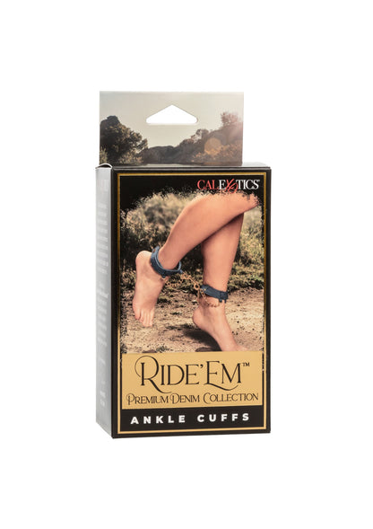 14646 calexotics ride em ride em denim ankle cuffs