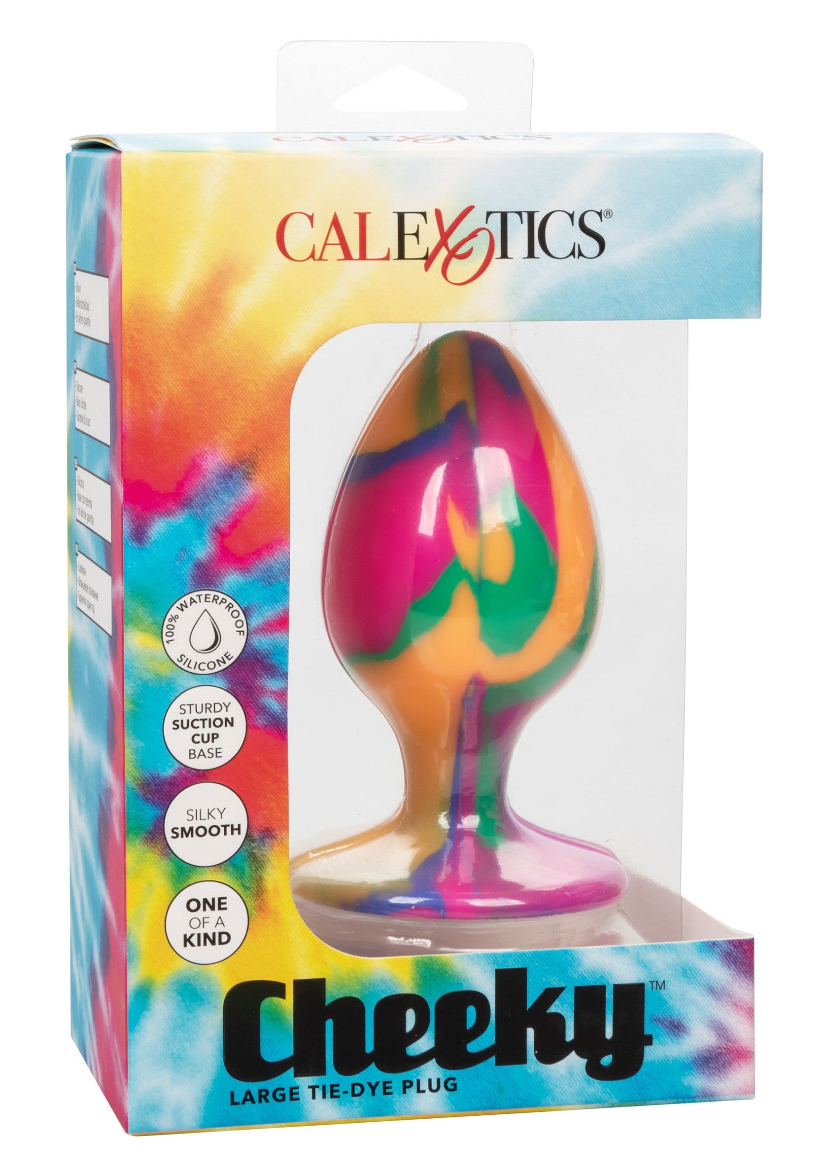 14652 calexotics cheeky cheeky large tie dye plug