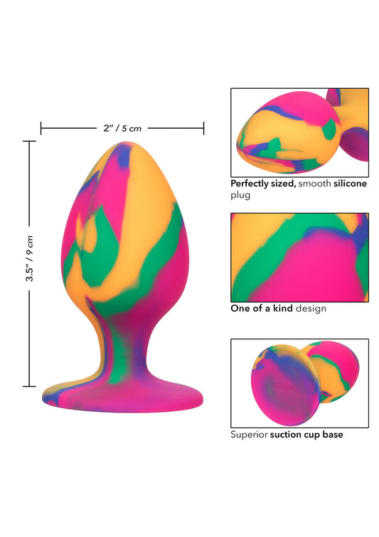 14652 calexotics cheeky cheeky large tie dye plug