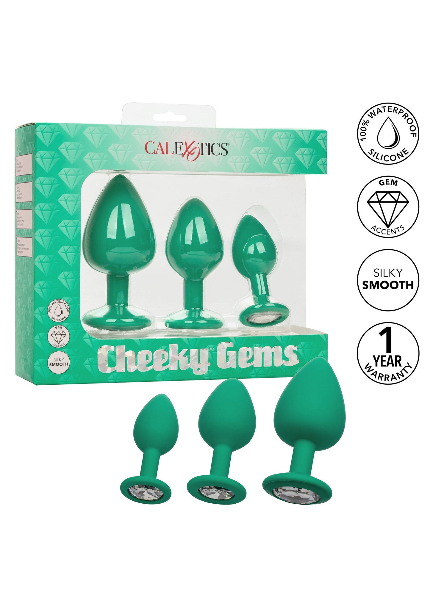 14654 calexotics cheeky cheeky gems 3 pcs