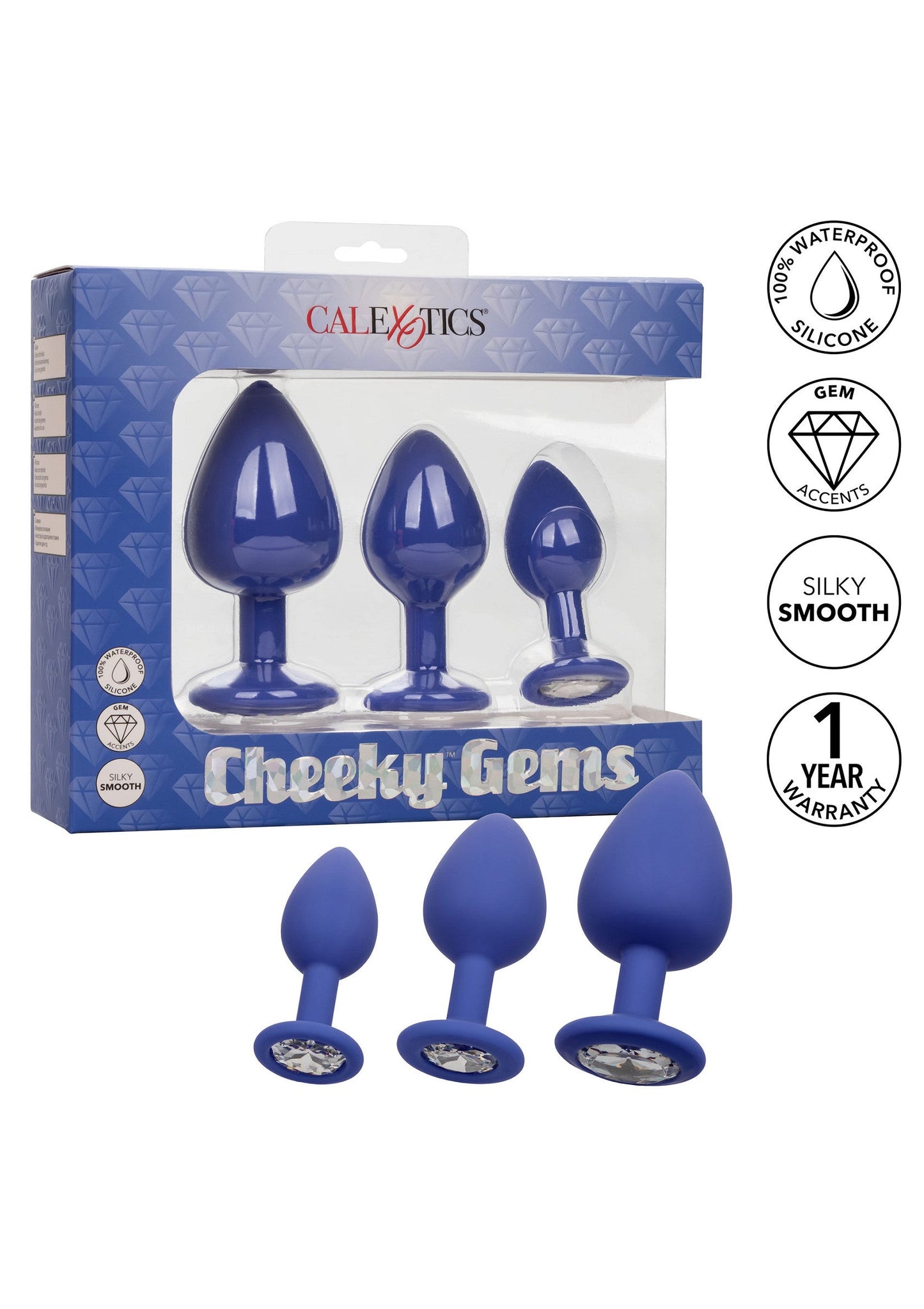 14654 calexotics cheeky cheeky gems 3 pcs