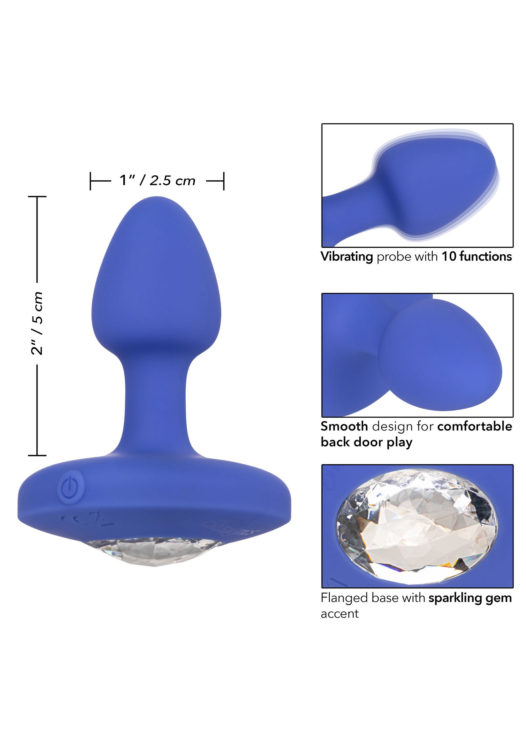 14657 calexotics cheeky vibrating probe small