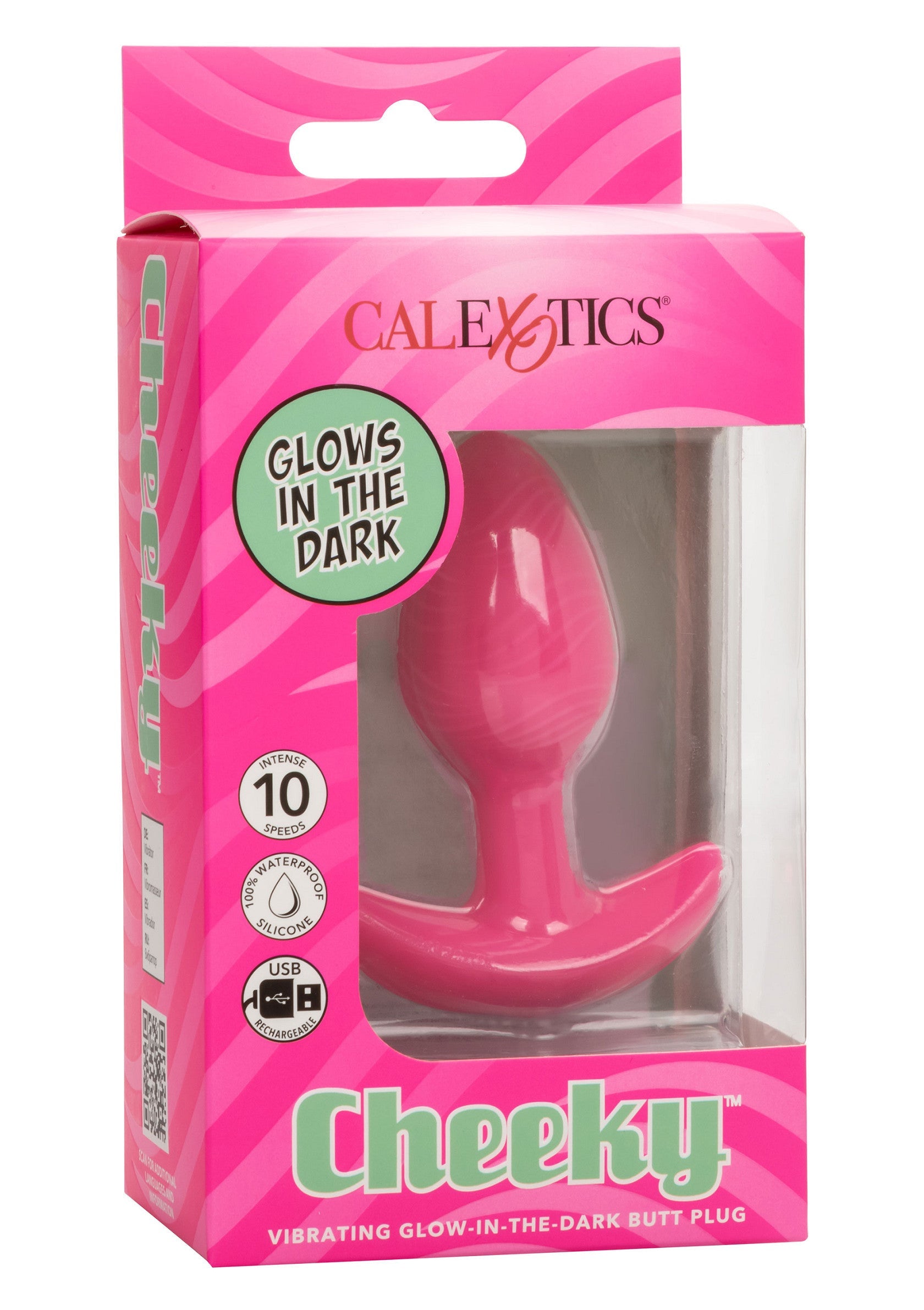 14659 calexotics cheeky cheeky glow vibrating plug s