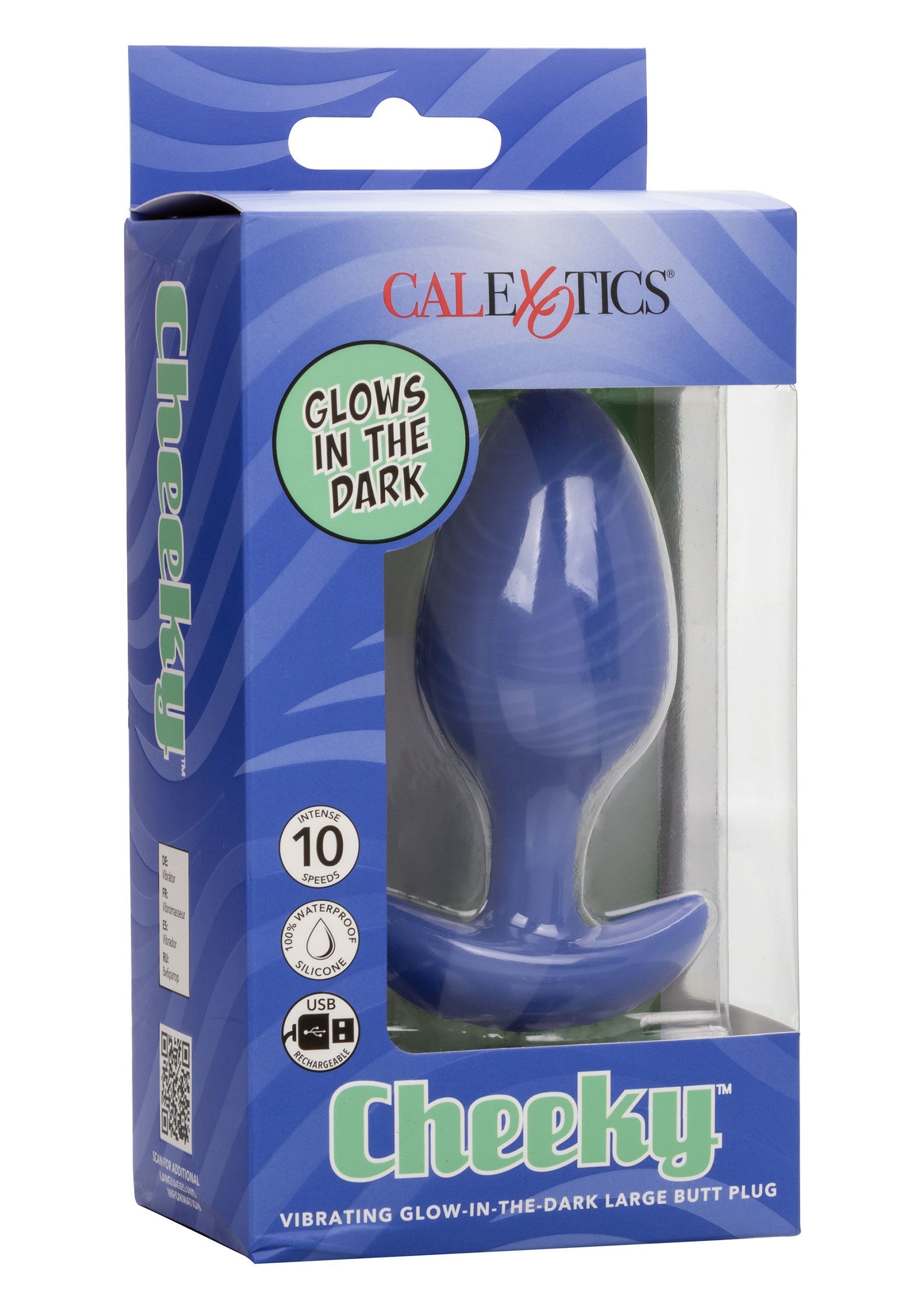 14660 calexotics cheeky cheeky glow vibrating plug l