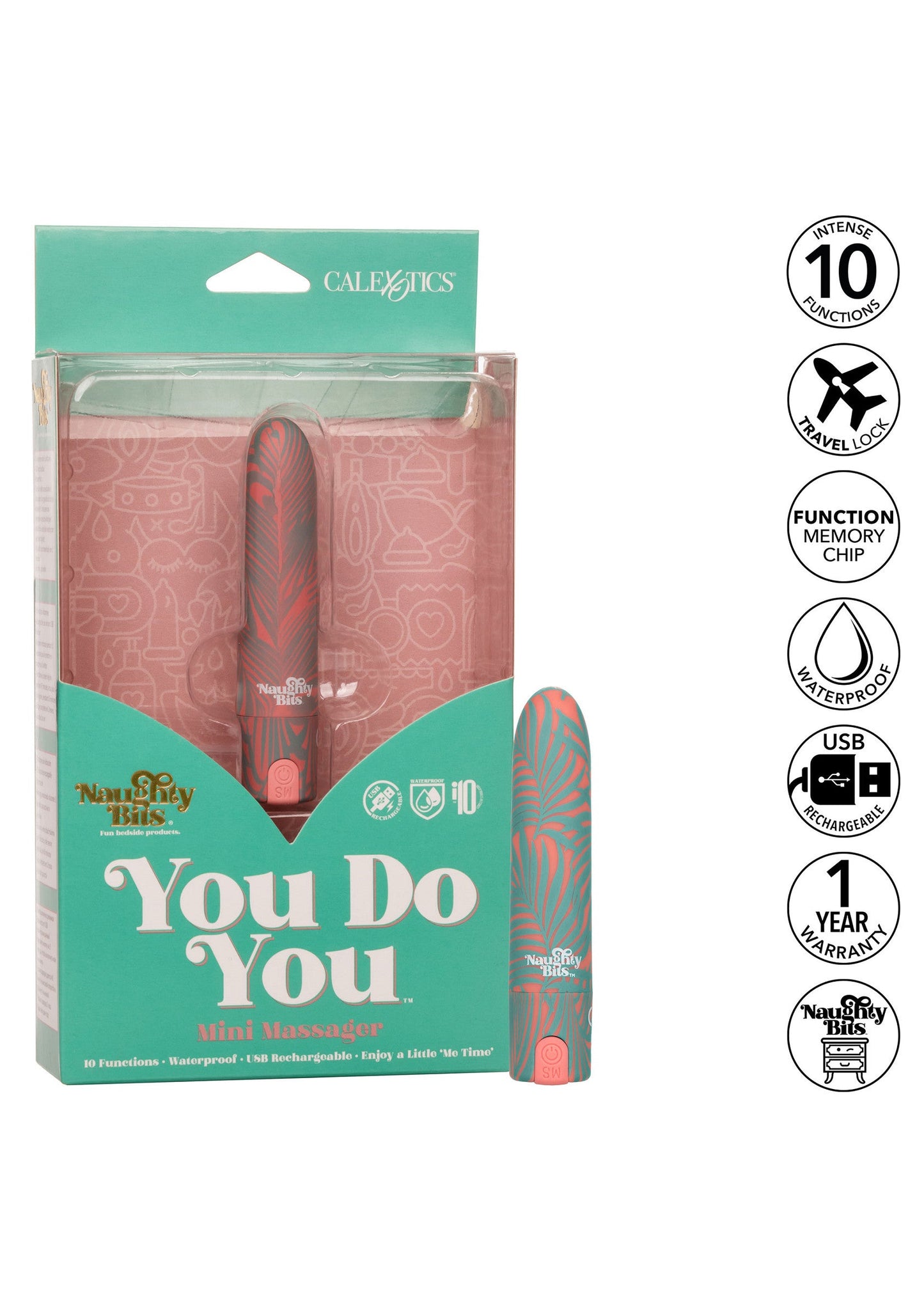 14722 calexotics naughty bits you do you mini massager