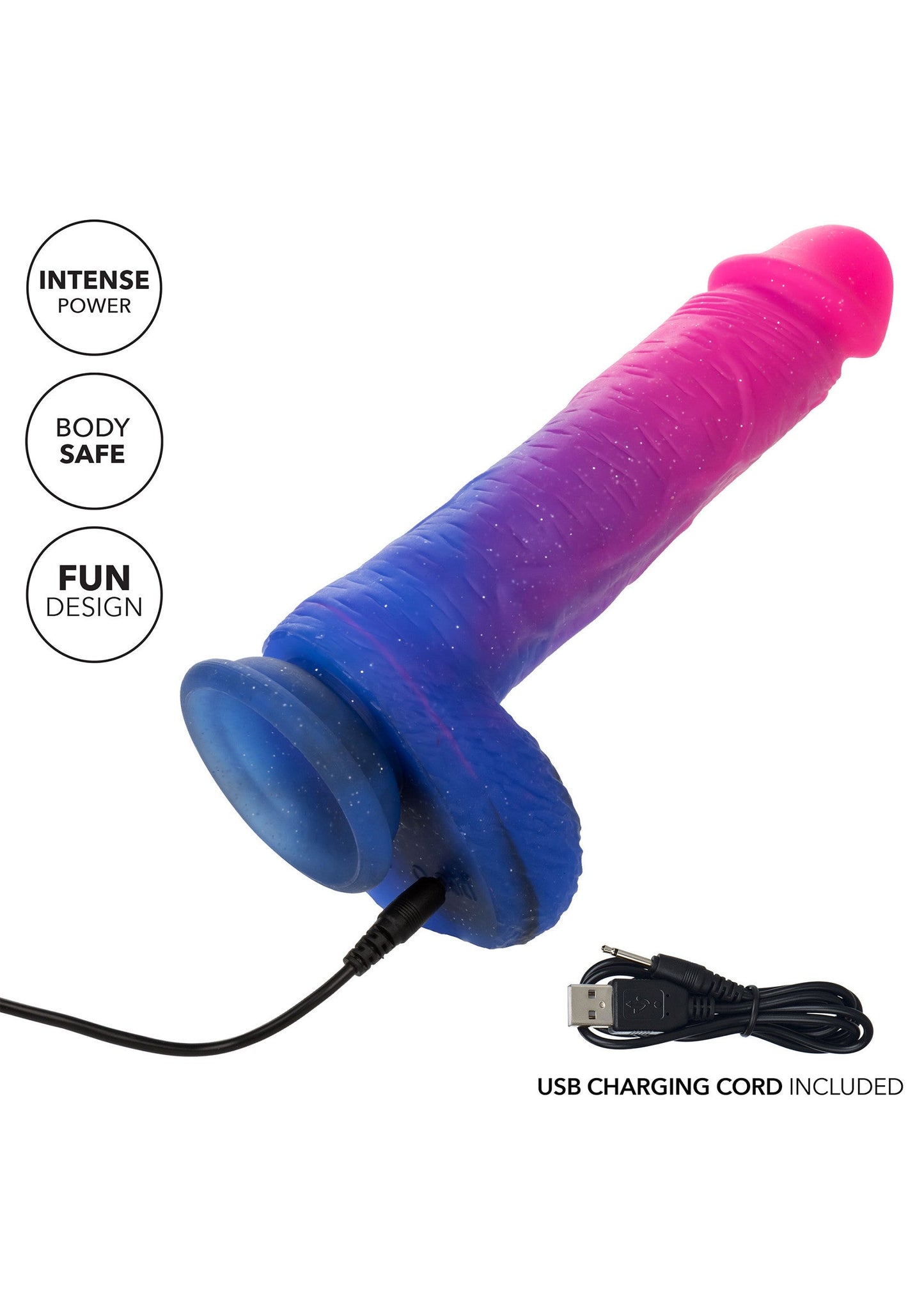 14730 calexotics naughty bits ombre hombre vibr dildo