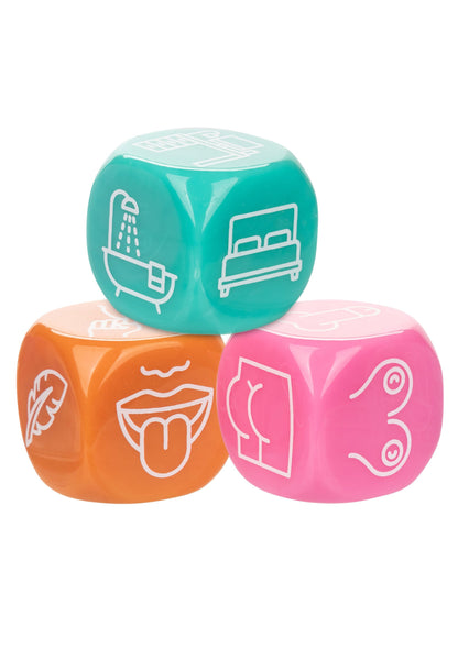 14731 calexotics naughty bits roll with it sex dice game