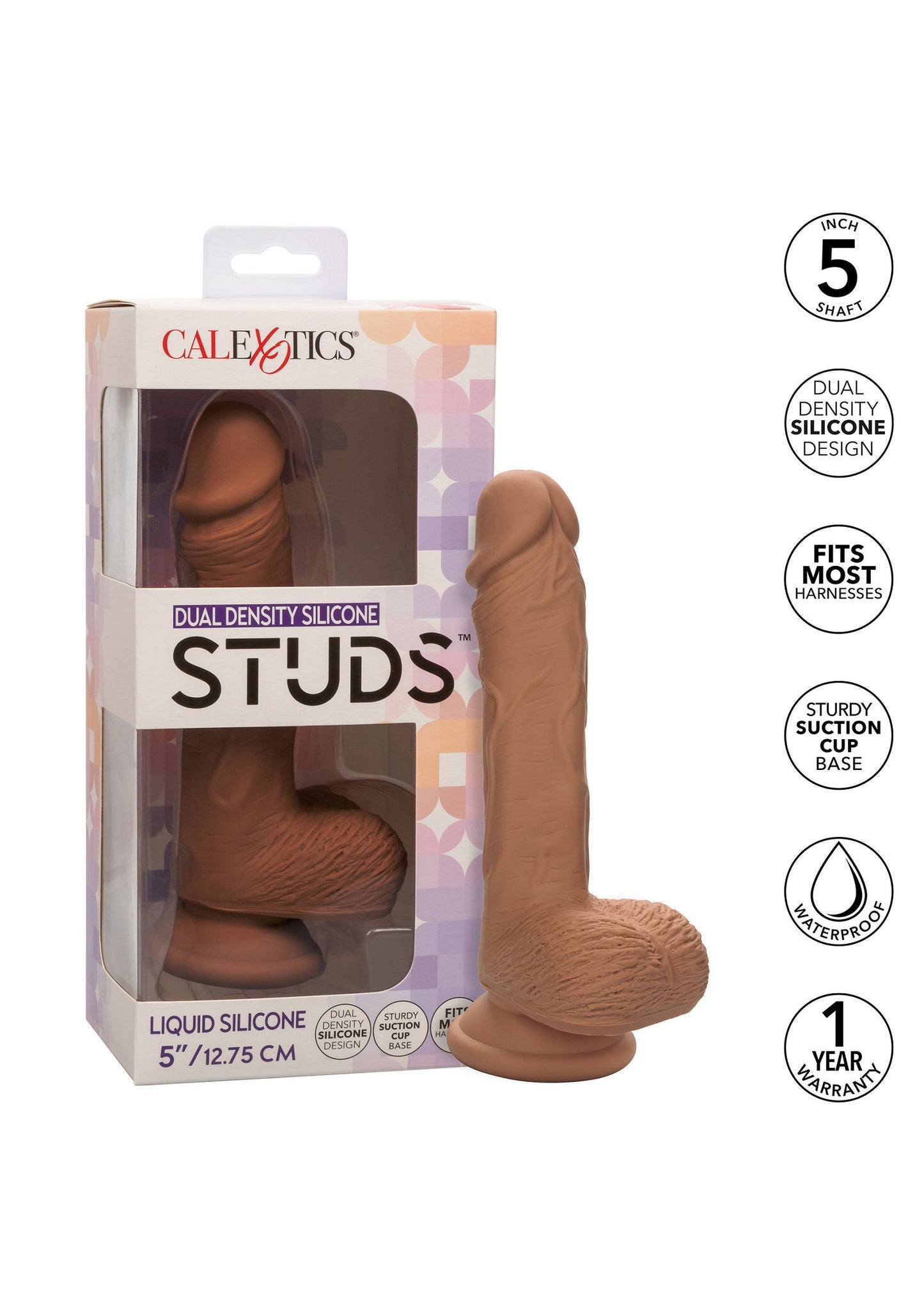 14746 calexotics stud dual density silicone stud 5 inch