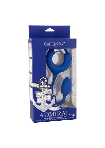 14796 calexotics admiral admiral weighted cock ring