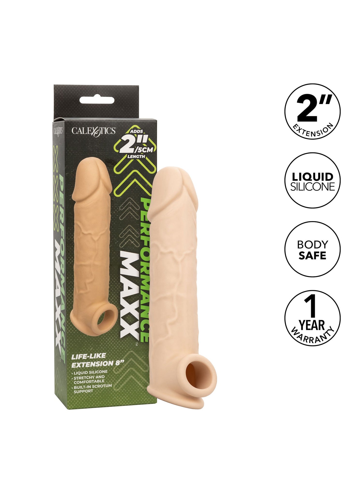 14891 calexotics performance maxx life like extension 8 inch