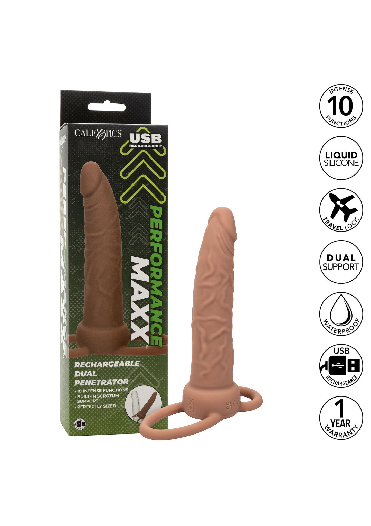 14894 calexotics performance maxx rechargeable dual penetrator