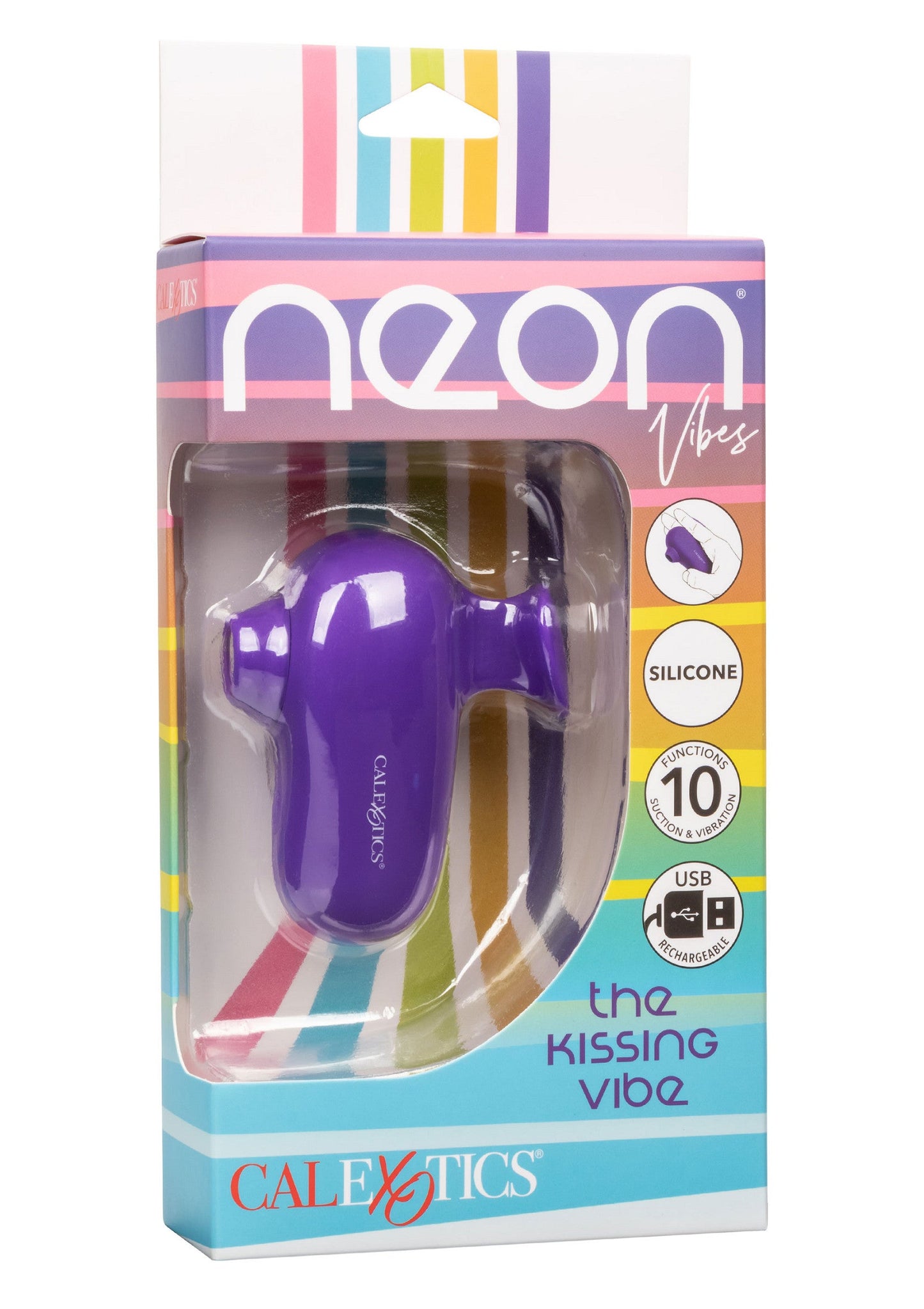 14935 calexotics neon vibes the kissing vibrator