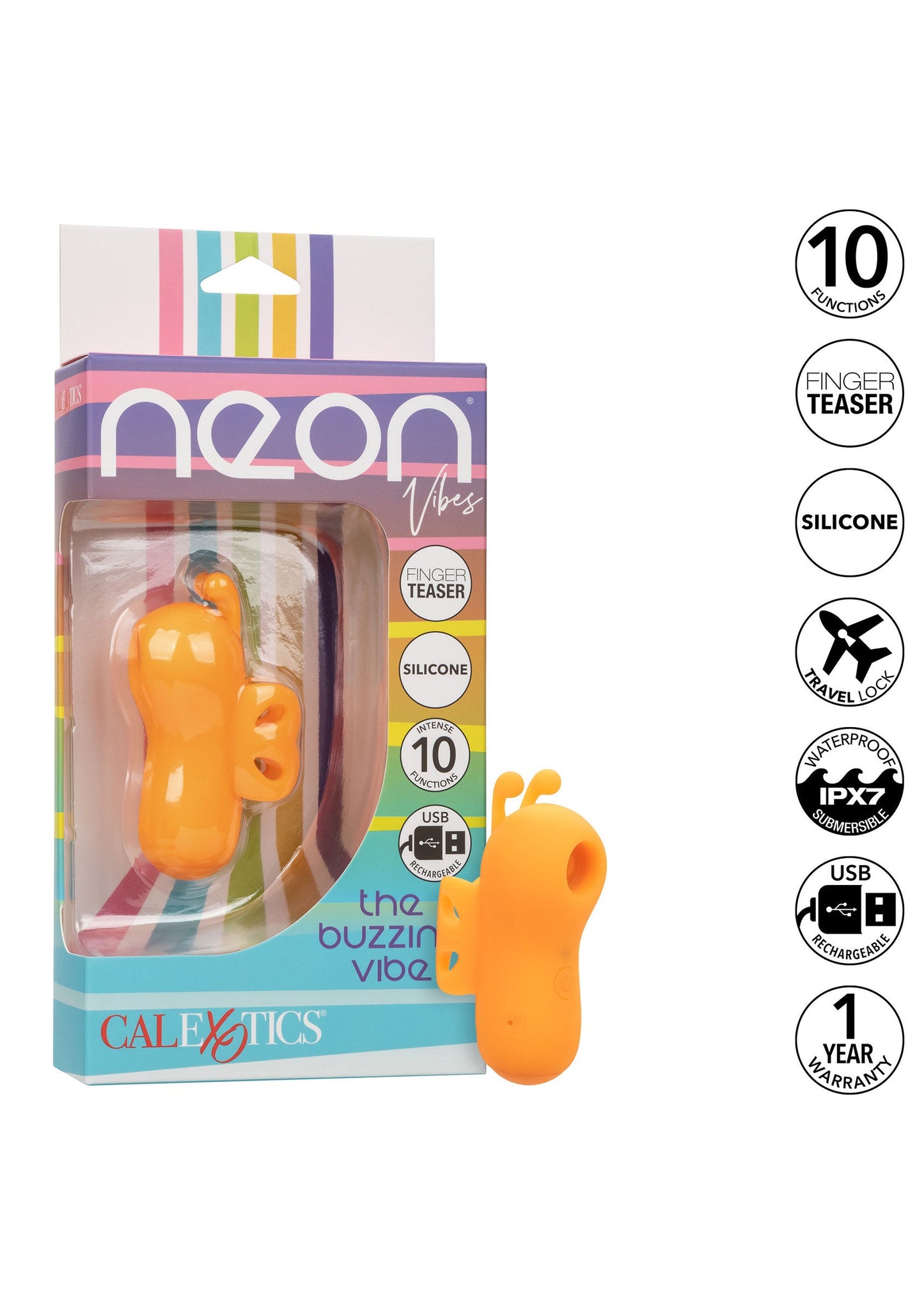 14937 calexotics neon vibes the buzzing vibrator