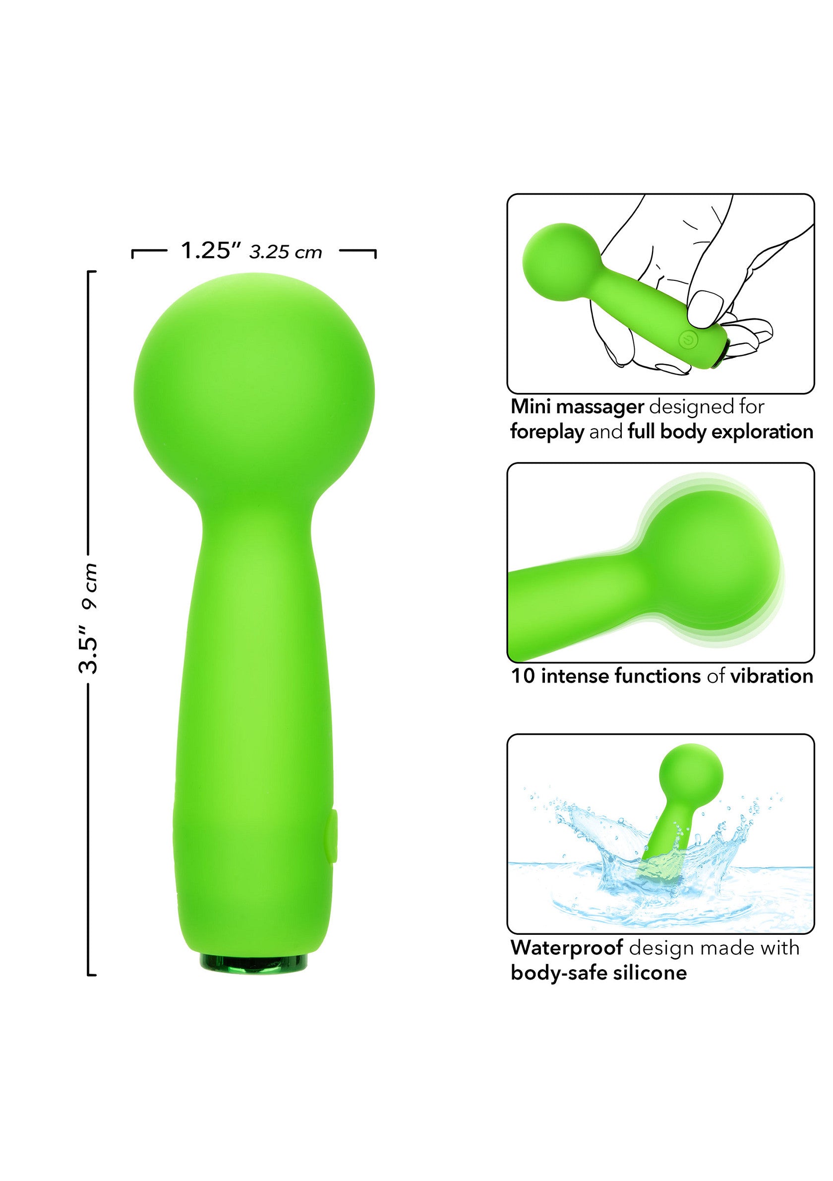 14938 calexotics neon vibes the bubbly vibrator