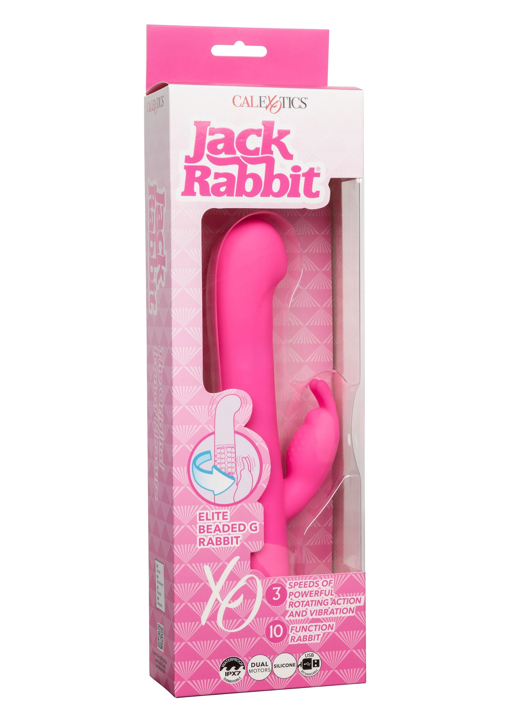 14964 calexotics jack rabbits elite beaded g rabbit
