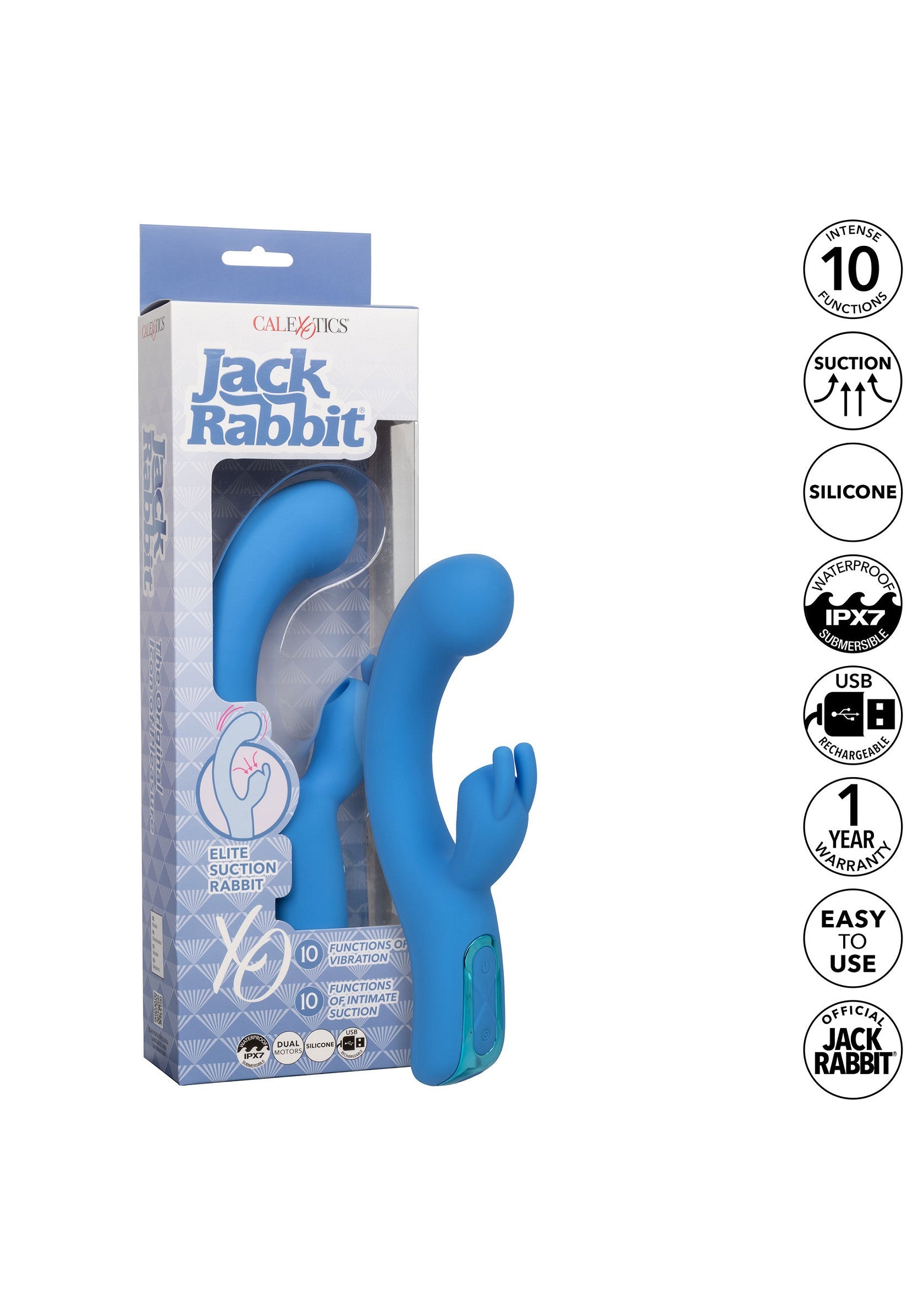 14965 calexotics jack rabbits elite suction rabbit