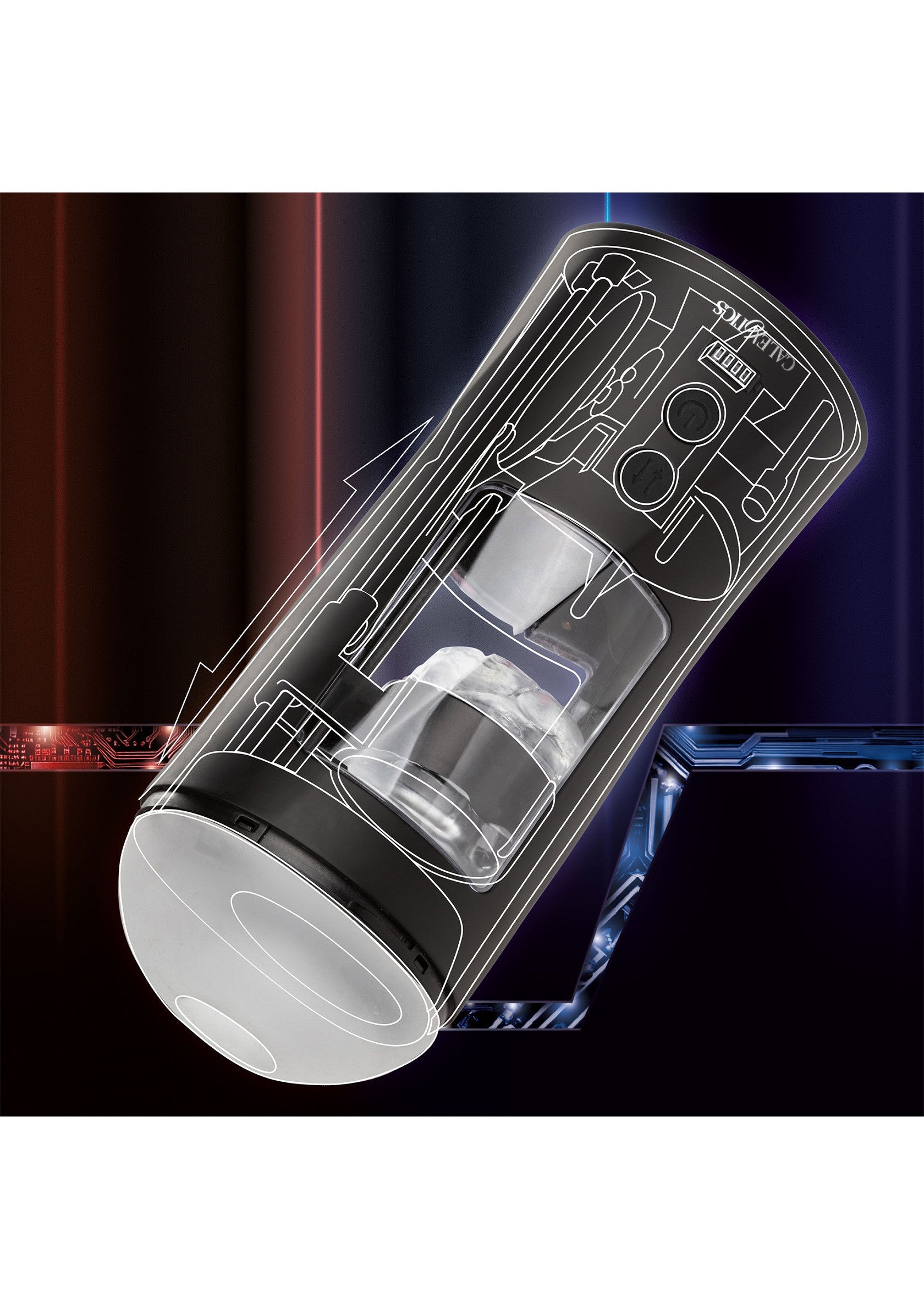 14973 calexotics bionic bionic stroking masturbator