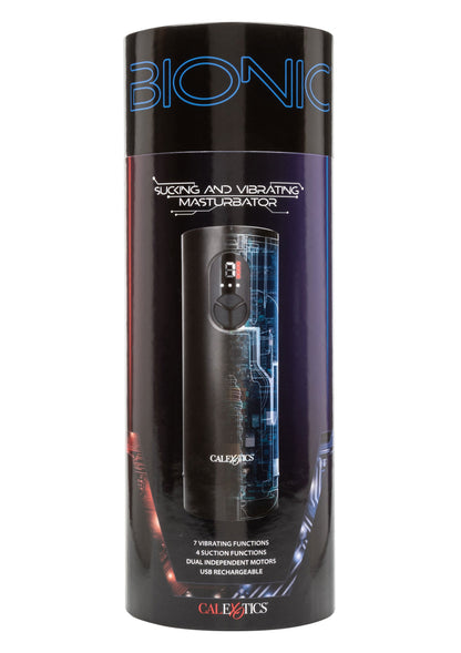 14975 calexotics bionic bionic sucking and vibrating masturbator
