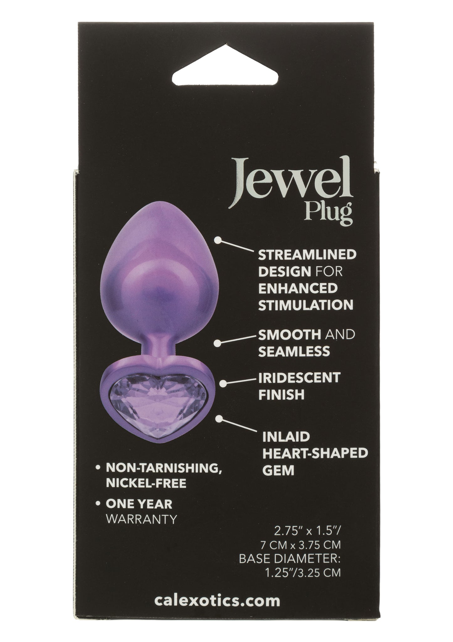 Diamond Heart Plug Large