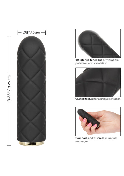 16545 calexotics raven raven quilted seducer