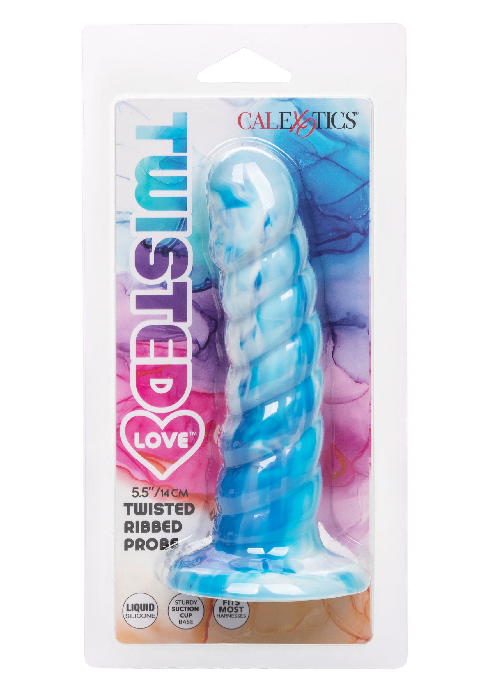 16581 calexotics twisted love twisted ribbed probe