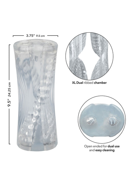 16604 calexotics cyclone dual ribbed stroker xl