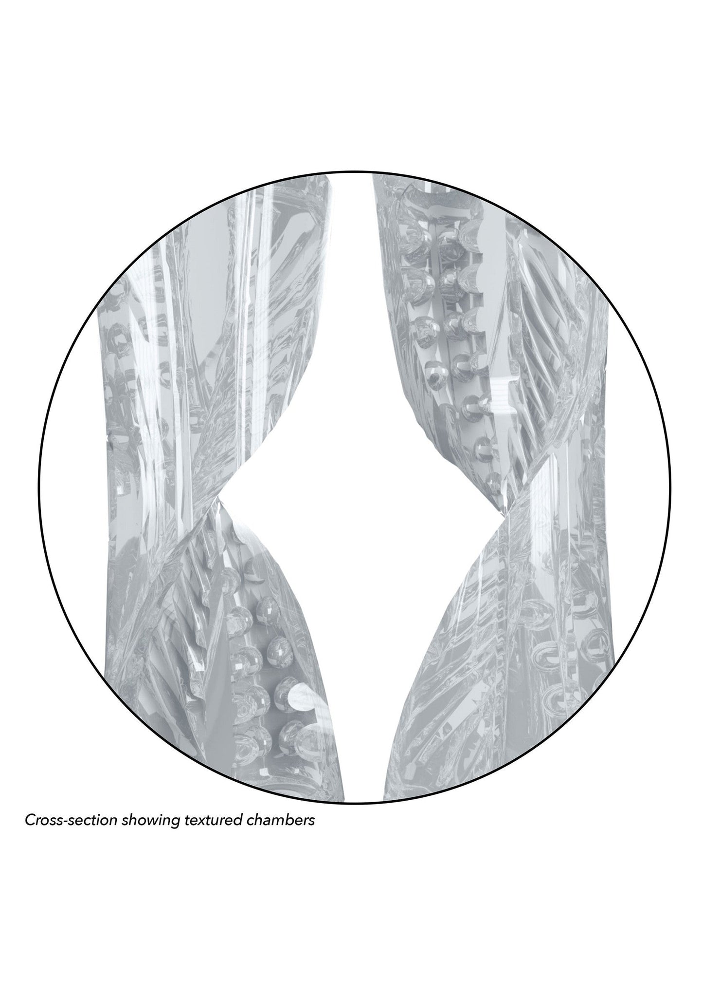 16604 calexotics cyclone dual ribbed stroker xl